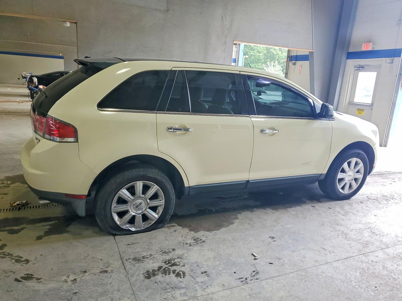 2007 Lincoln Mkx Beige vin: 2LMDU88C17BJ09918