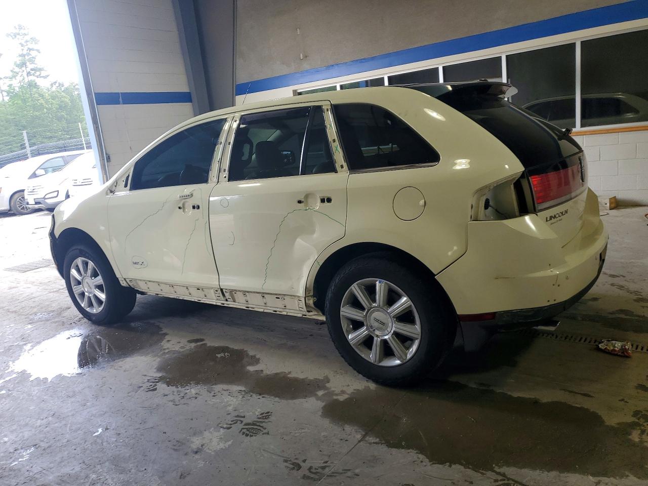 2007 Lincoln Mkx Beige vin: 2LMDU88C17BJ09918