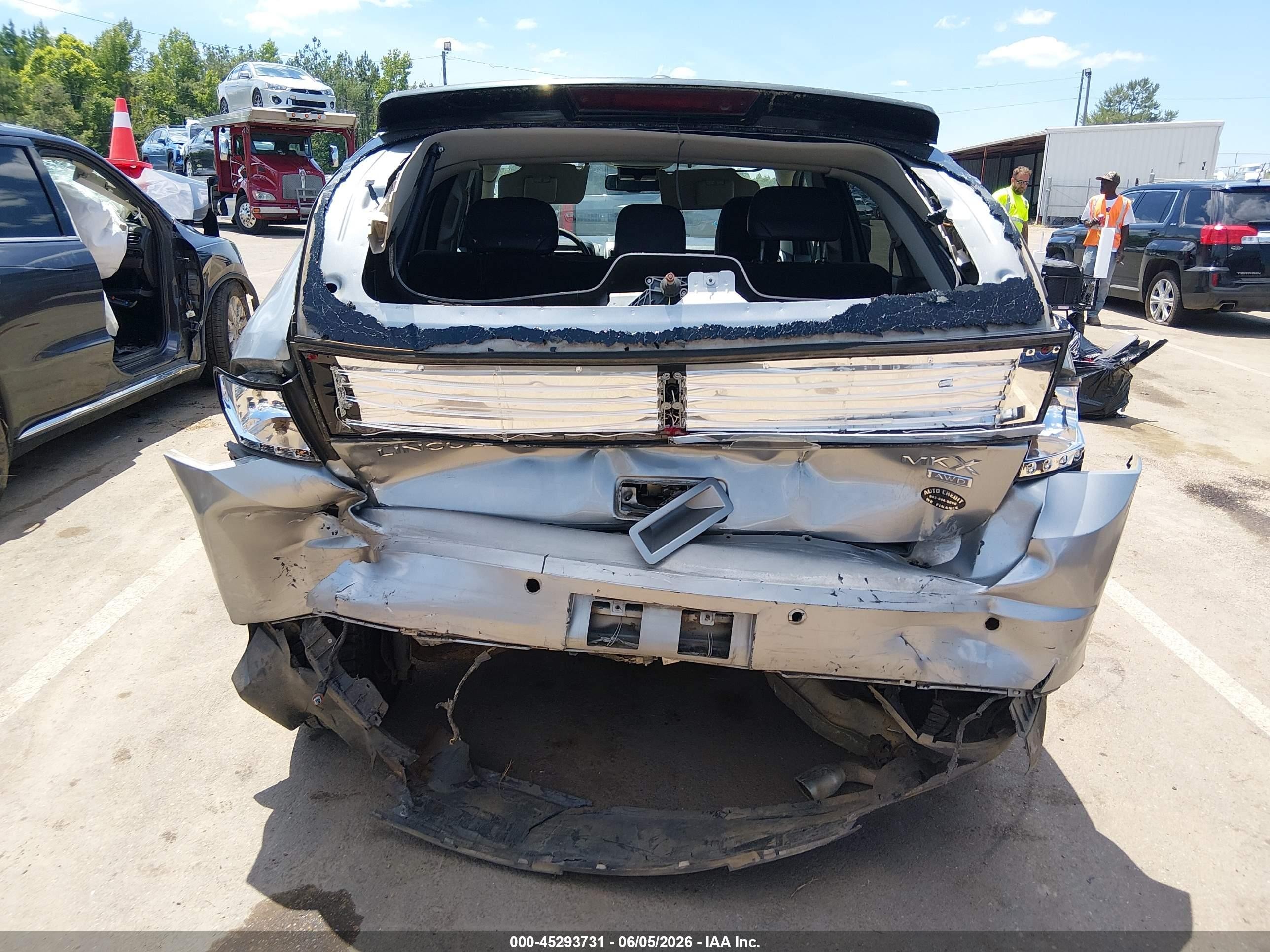2007 Lincoln Mkx   Silver vin: 2LMDU88C17BJ12771
