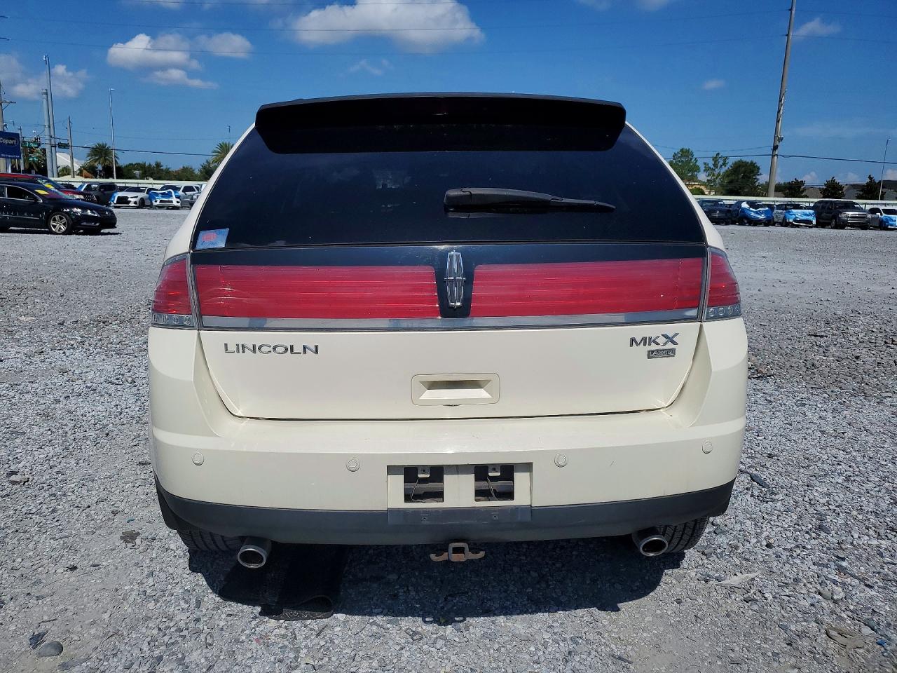 2007 Lincoln Mkx Beige vin: 2LMDU88C17BJ14410