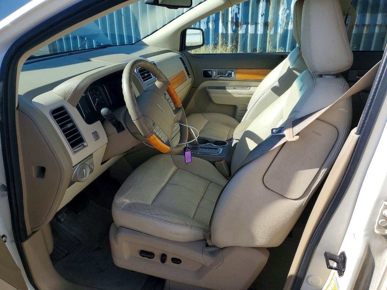 2007 Lincoln Mkx Белый vin: 2LMDU88C17BJ16044