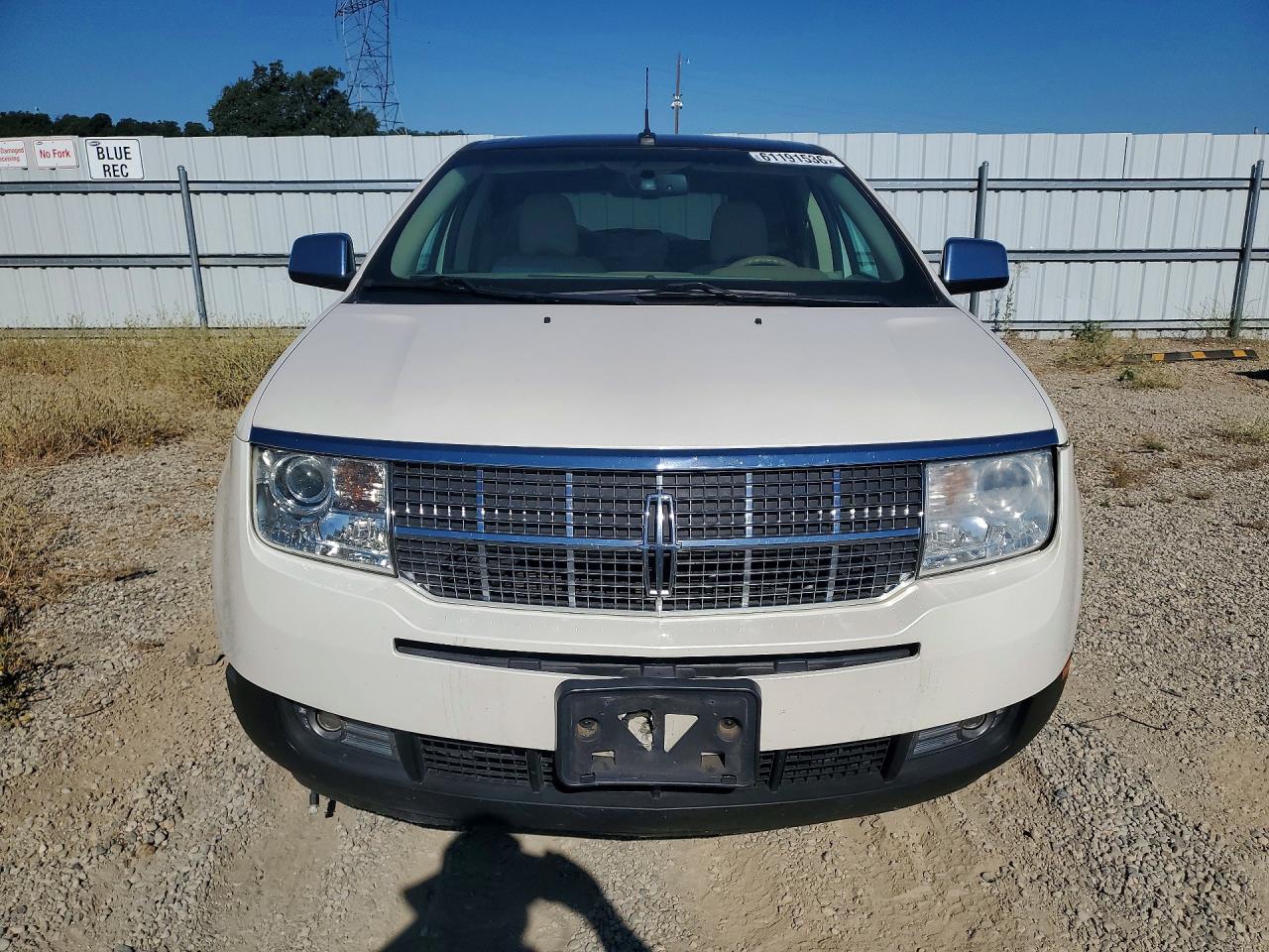 2007 Lincoln Mkx Белый vin: 2LMDU88C17BJ16044