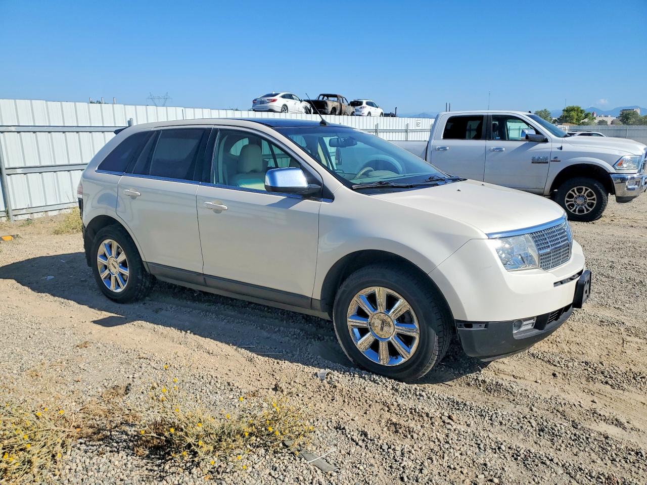 2007 Lincoln Mkx Белый vin: 2LMDU88C17BJ16044