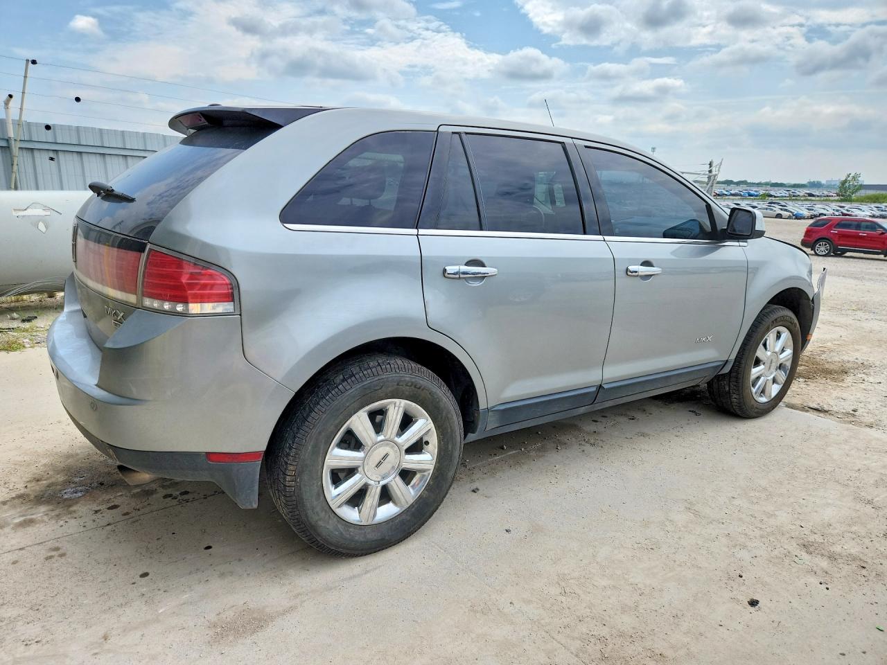 2007 Lincoln Mkx Silver vin: 2LMDU88C17BJ29943