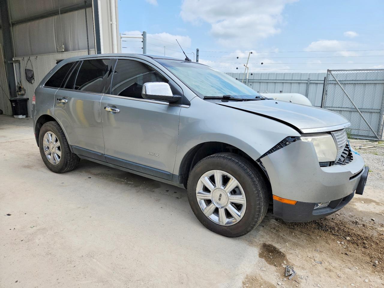 2007 Lincoln Mkx Silver vin: 2LMDU88C17BJ29943