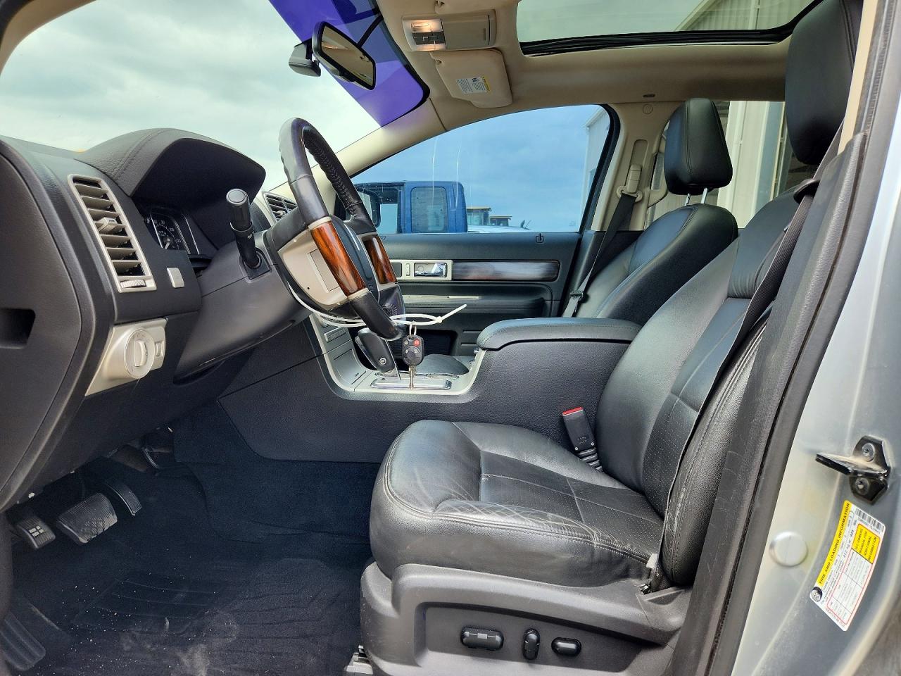 2007 Lincoln Mkx Silver vin: 2LMDU88C17BJ29943
