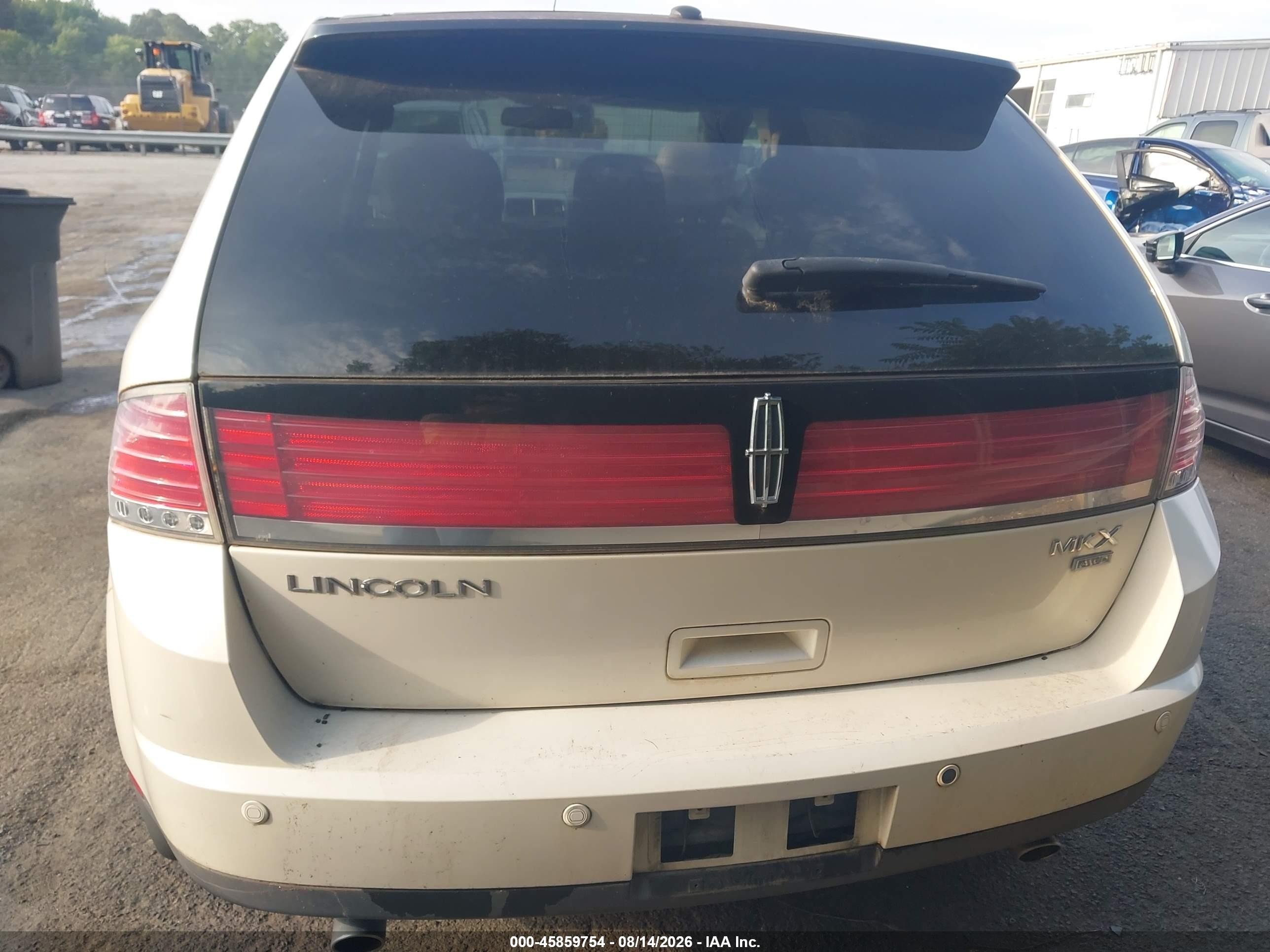 2008 Lincoln Mkx Белый vin: 2LMDU88C18BJ13565