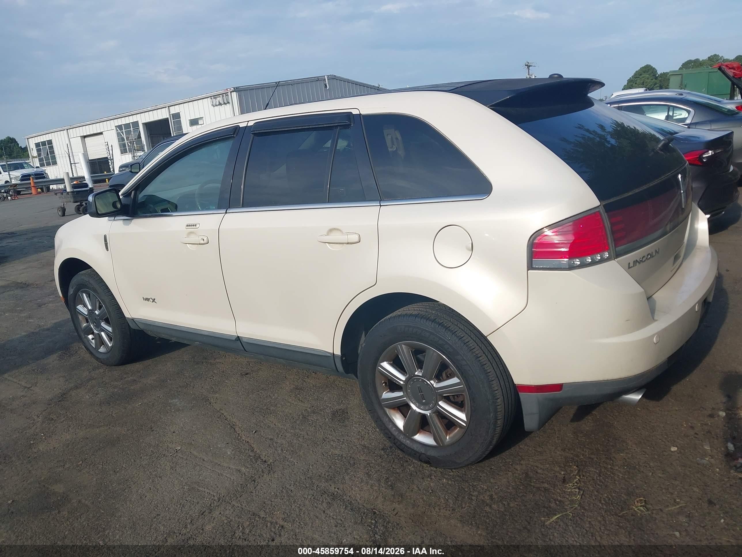 2008 Lincoln Mkx Белый vin: 2LMDU88C18BJ13565