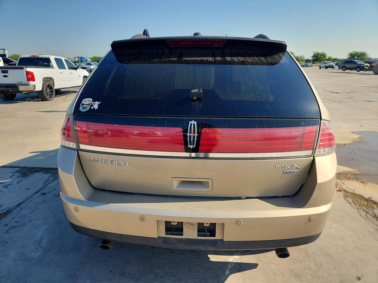 2007 Lincoln Mkx Gold vin: 2LMDU88C27BJ04193
