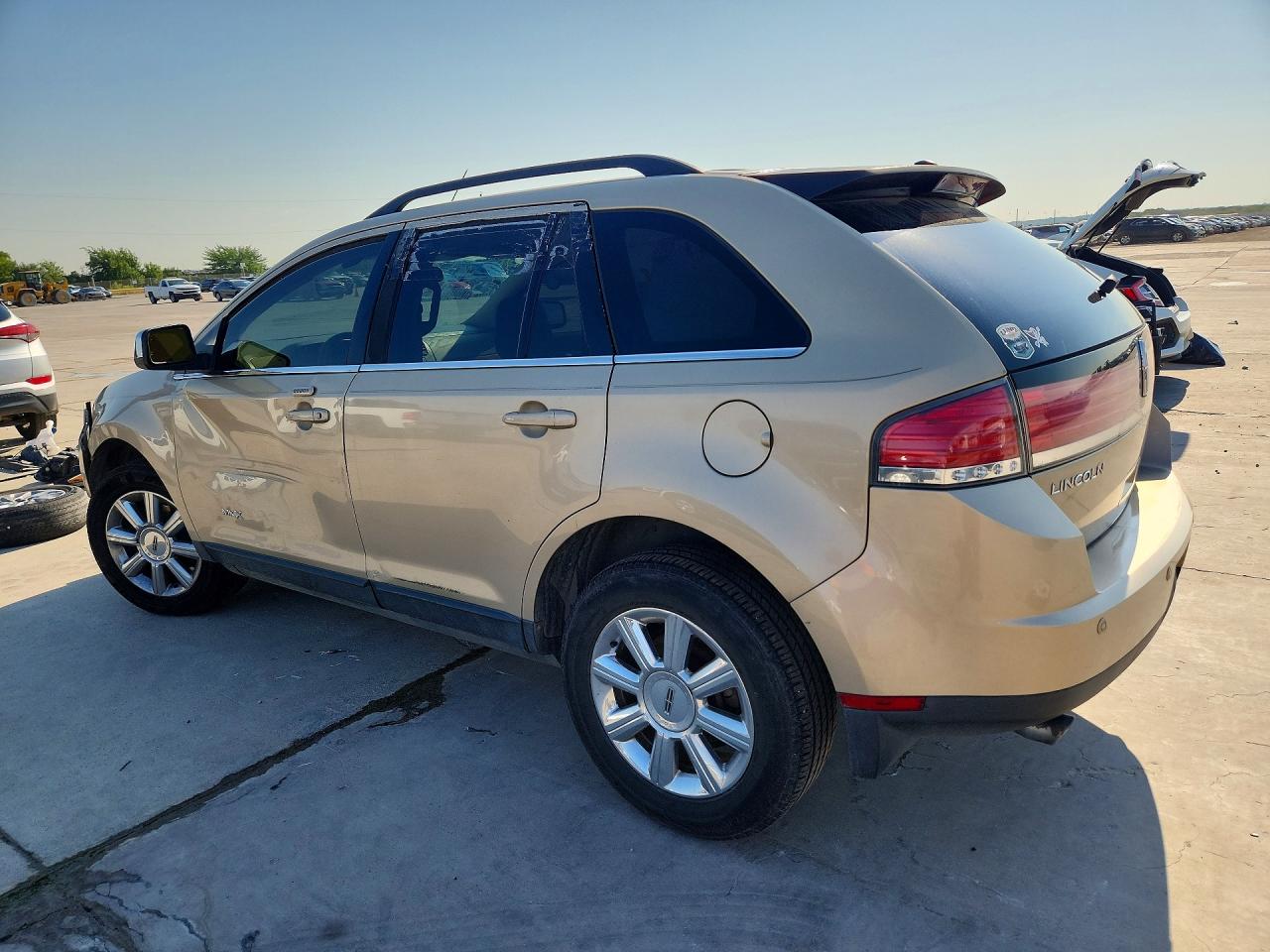 2007 Lincoln Mkx Gold vin: 2LMDU88C27BJ04193