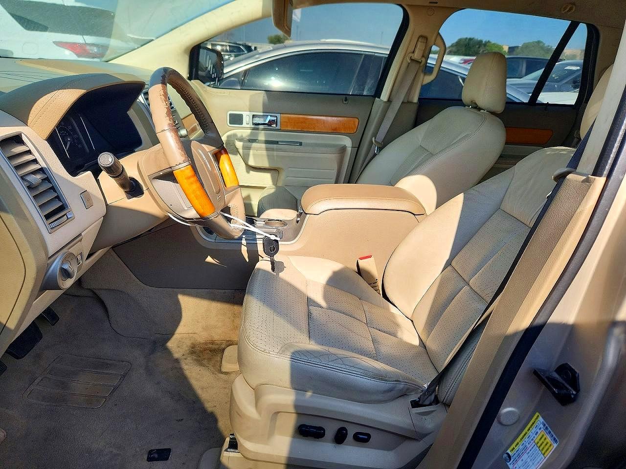 2007 Lincoln Mkx Gold vin: 2LMDU88C27BJ04193