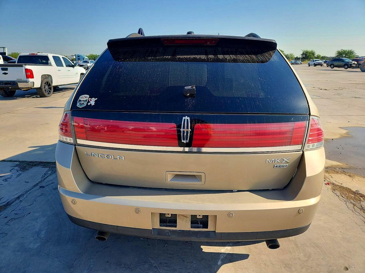 2007 Lincoln Mkx Gold vin: 2LMDU88C27BJ04193