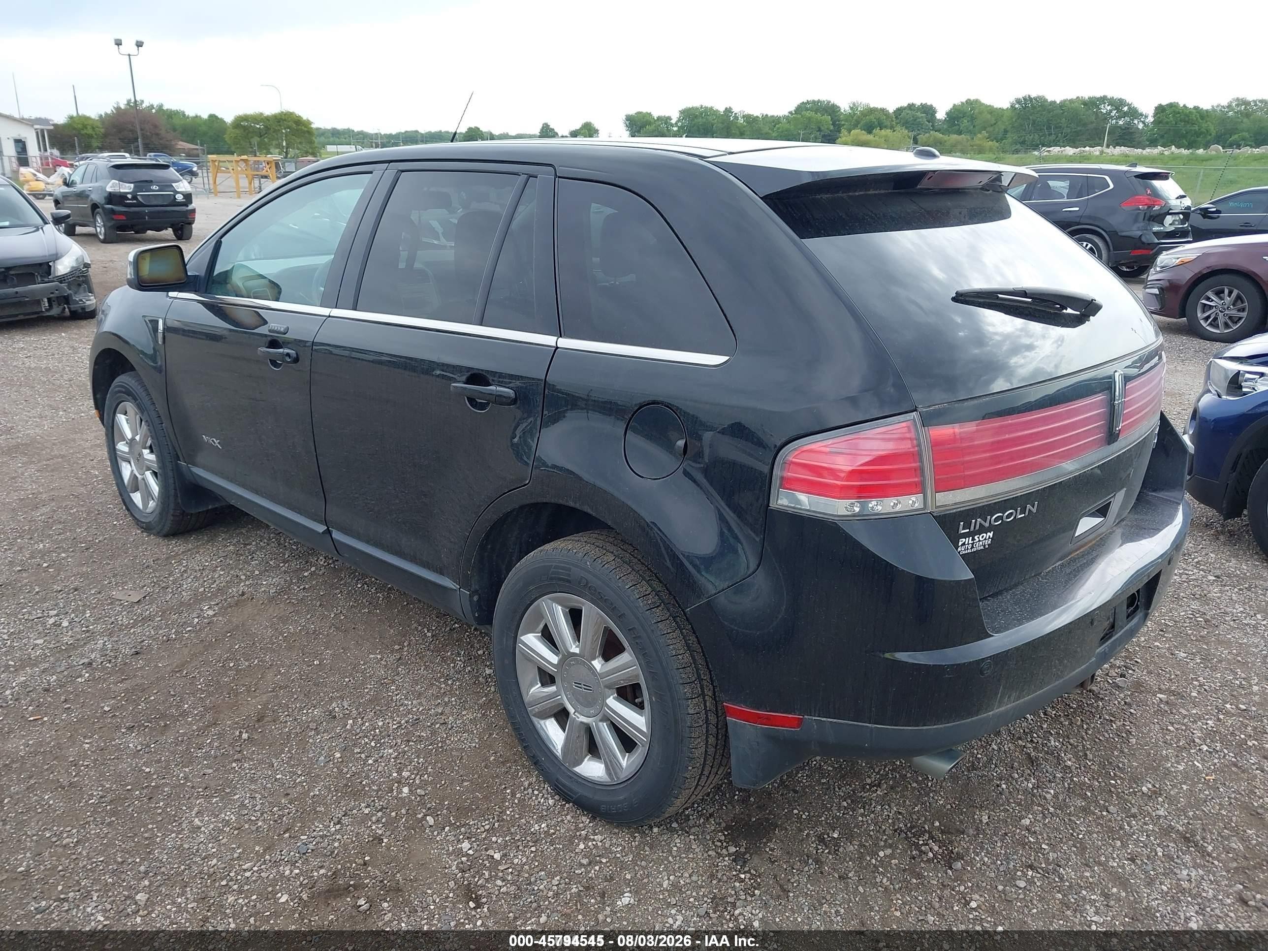 2007 Lincoln Mkx   Black vin: 2LMDU88C27BJ13007