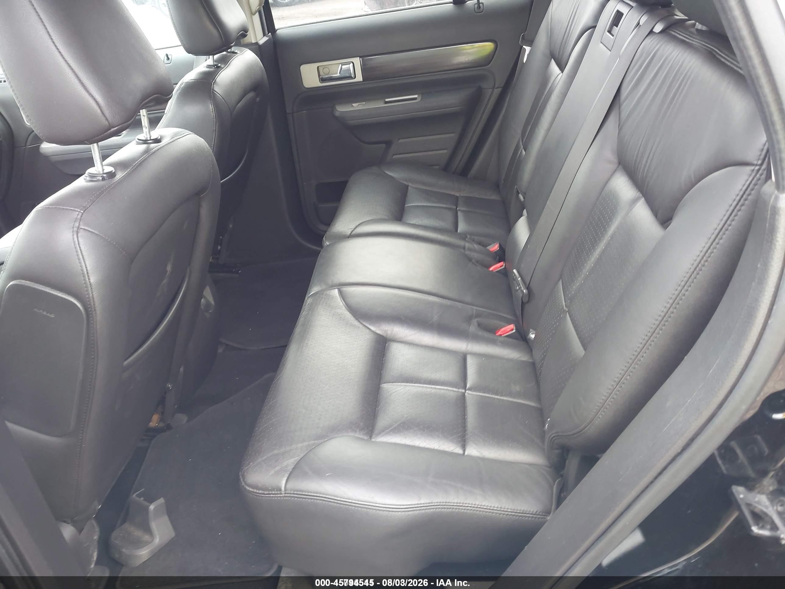 2007 Lincoln Mkx   Black vin: 2LMDU88C27BJ13007