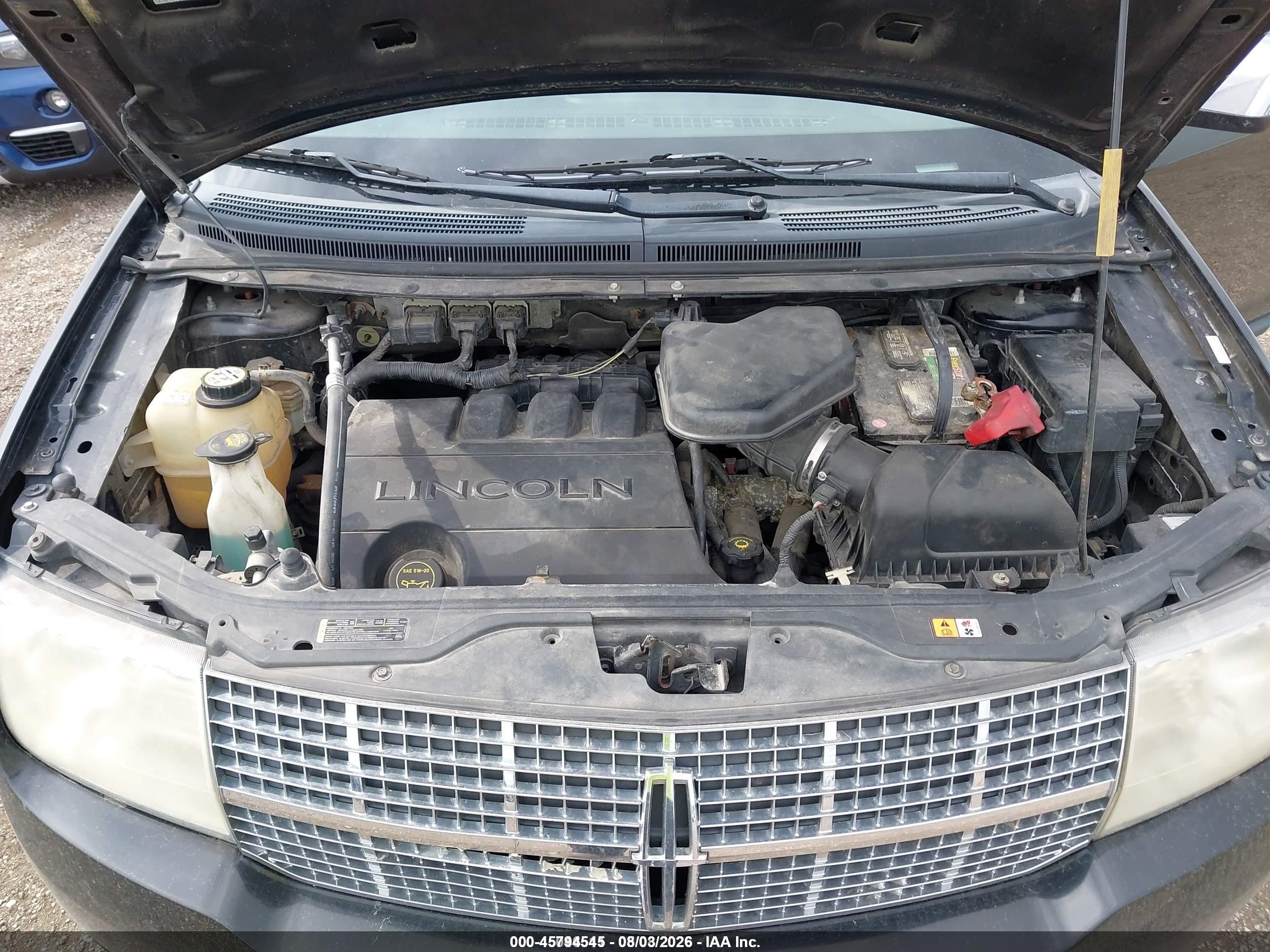 2007 Lincoln Mkx   Black vin: 2LMDU88C27BJ13007