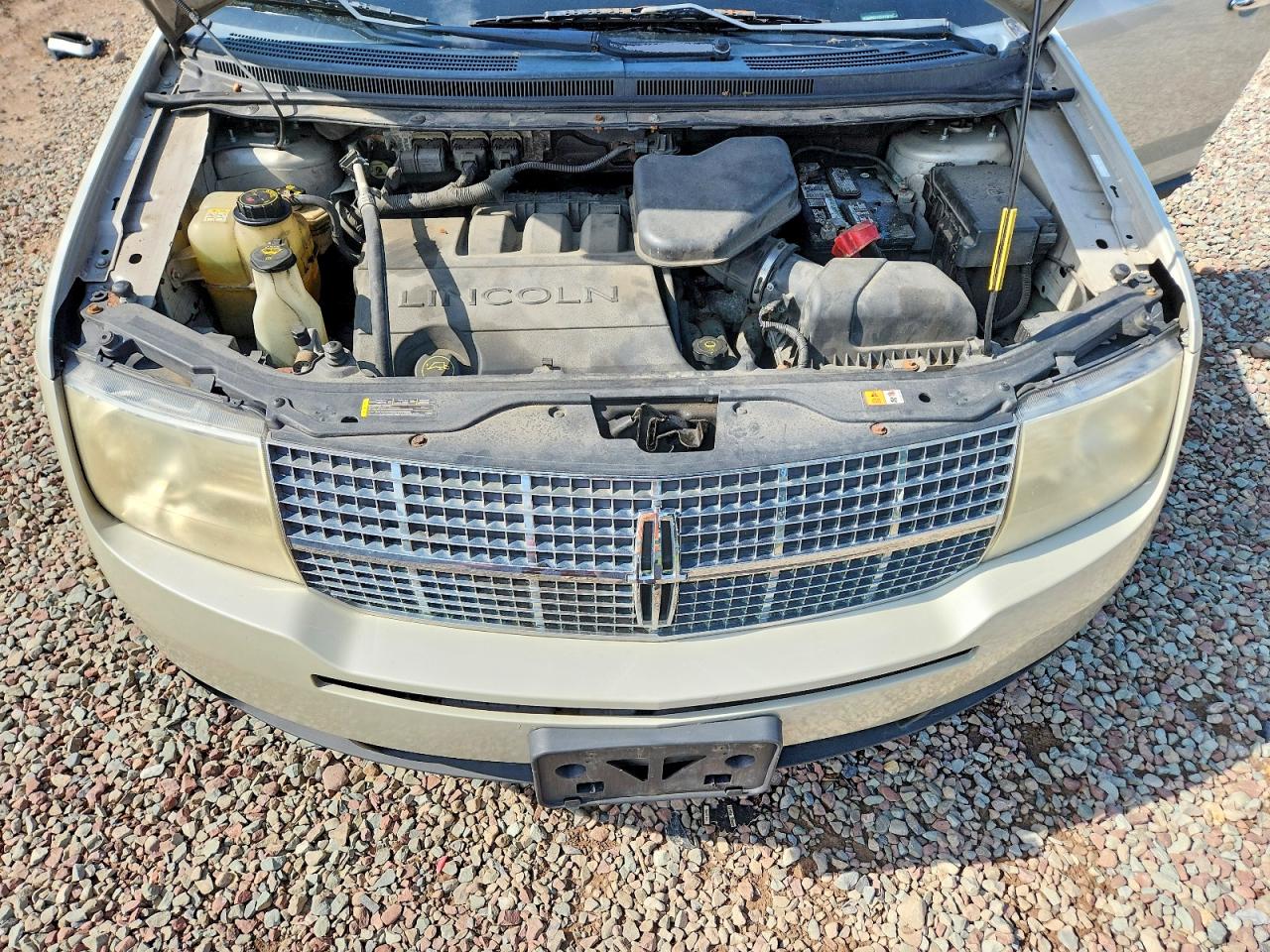 2007 Lincoln Mkx Beige vin: 2LMDU88C27BJ33175