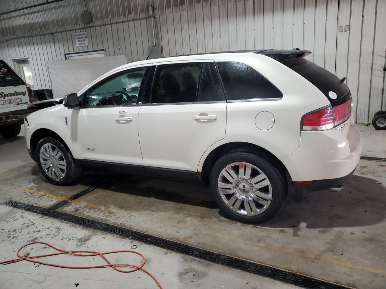 2008 Lincoln Mkx White vin: 2LMDU88C28BJ07192