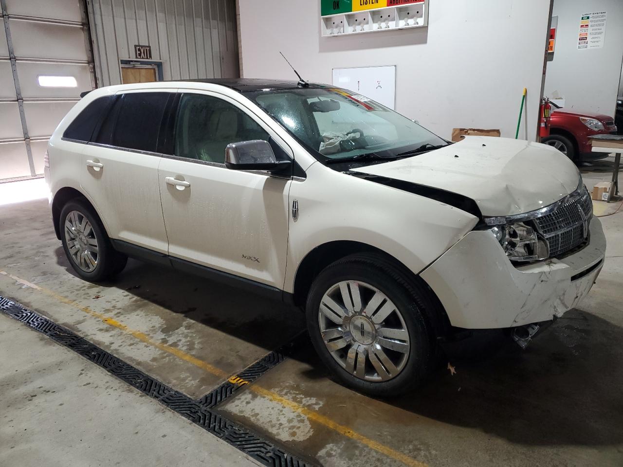 2008 Lincoln Mkx White vin: 2LMDU88C28BJ07192