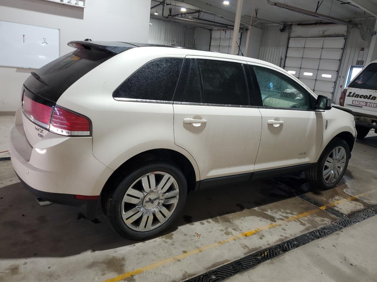 2008 Lincoln Mkx White vin: 2LMDU88C28BJ07192