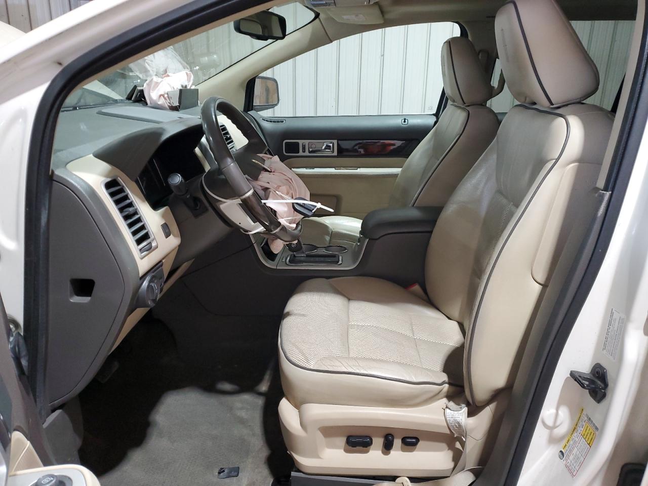 2008 Lincoln Mkx White vin: 2LMDU88C28BJ07192