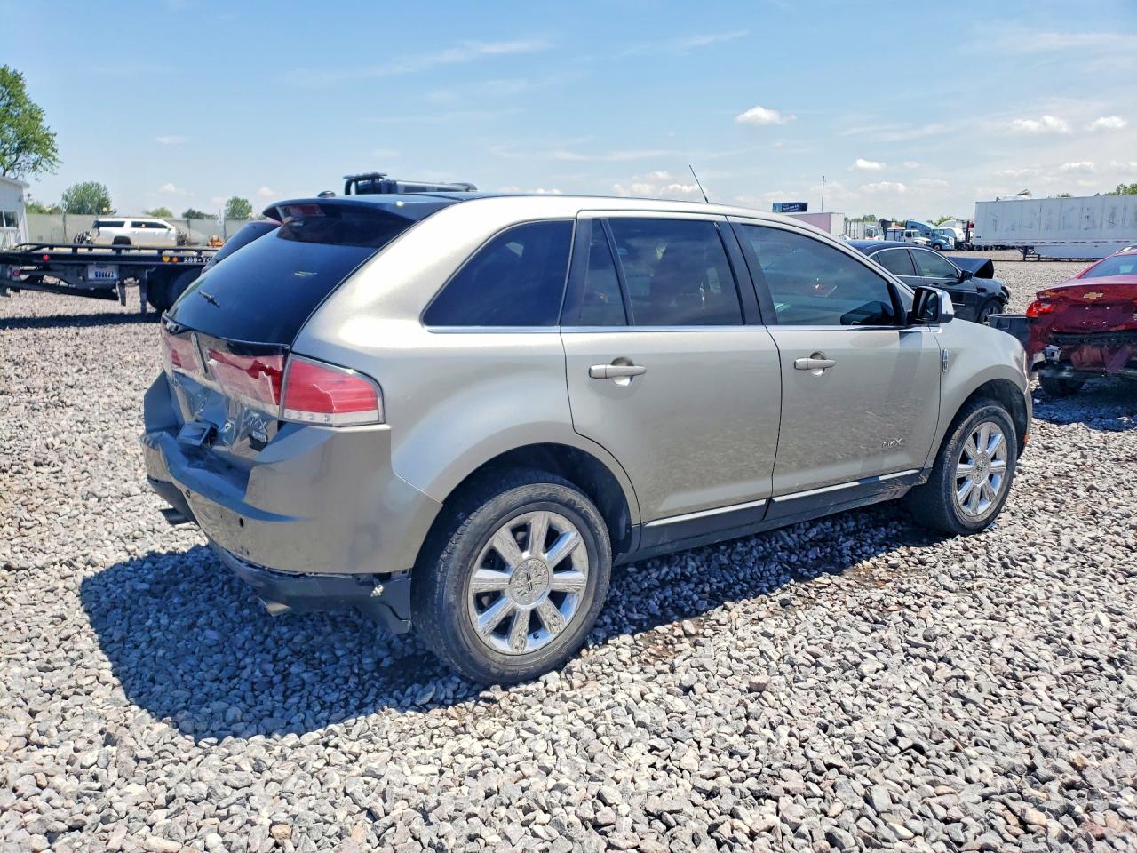 2008 Lincoln Mkx Silver vin: 2LMDU88C28BJ13476