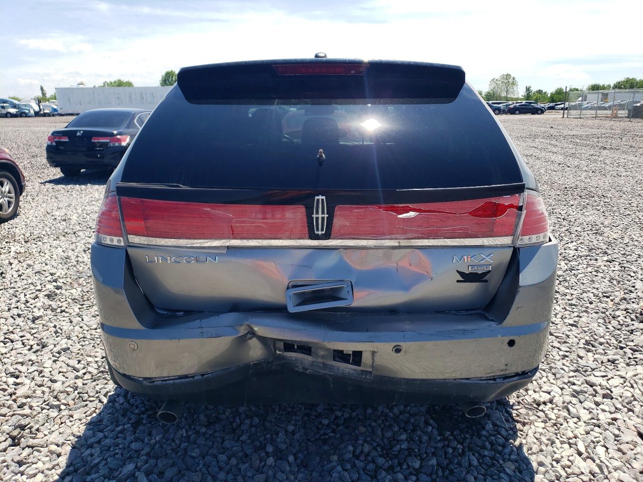 2008 Lincoln Mkx Silver vin: 2LMDU88C28BJ13476