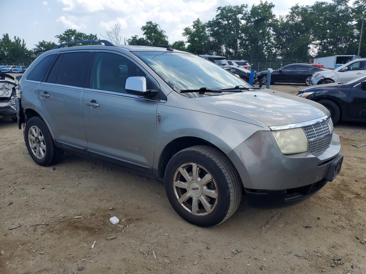 2008 Lincoln Mkx Silver vin: 2LMDU88C28BJ31847
