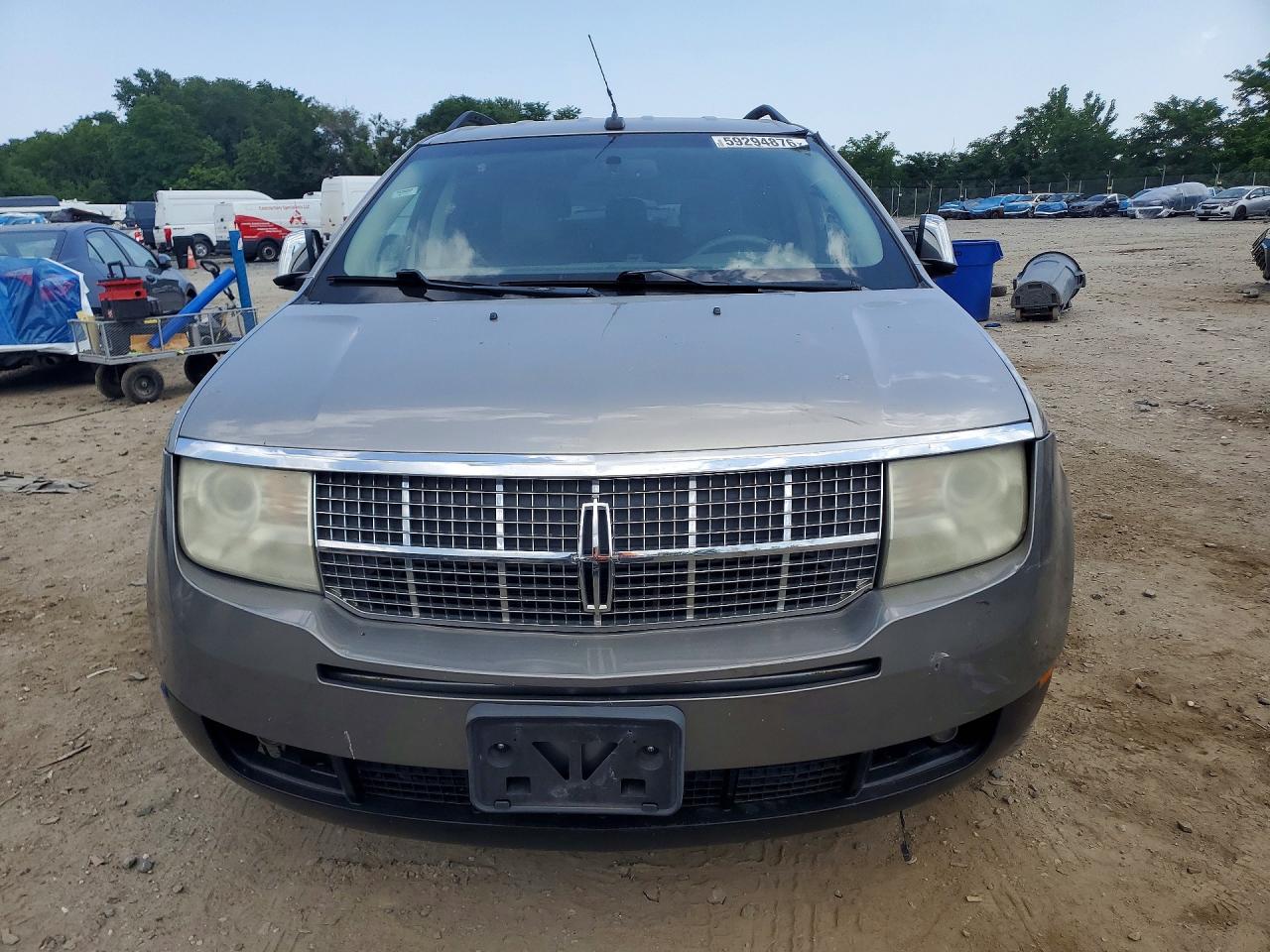2008 Lincoln Mkx Silver vin: 2LMDU88C28BJ31847
