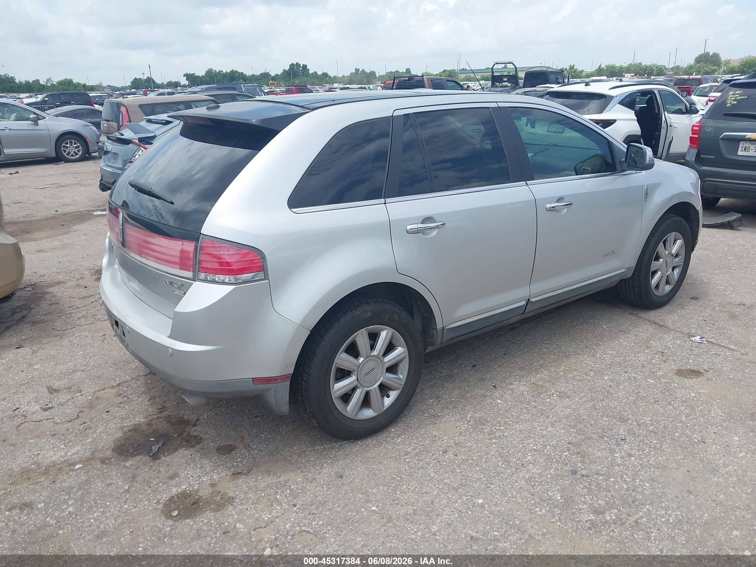 2009 Lincoln Mkx   Серый vin: 2LMDU88C29BJ06500