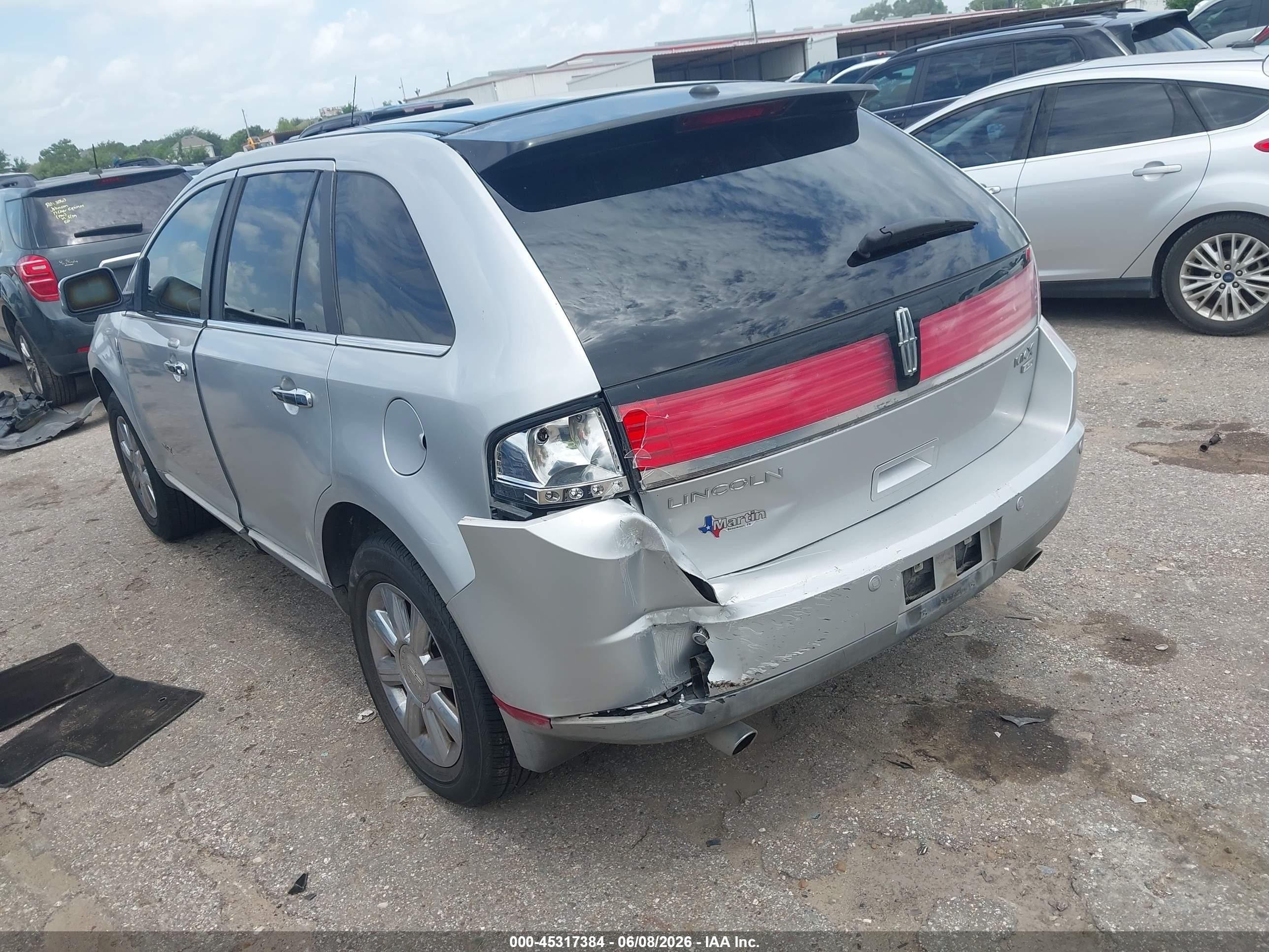 2009 Lincoln Mkx   Серый vin: 2LMDU88C29BJ06500