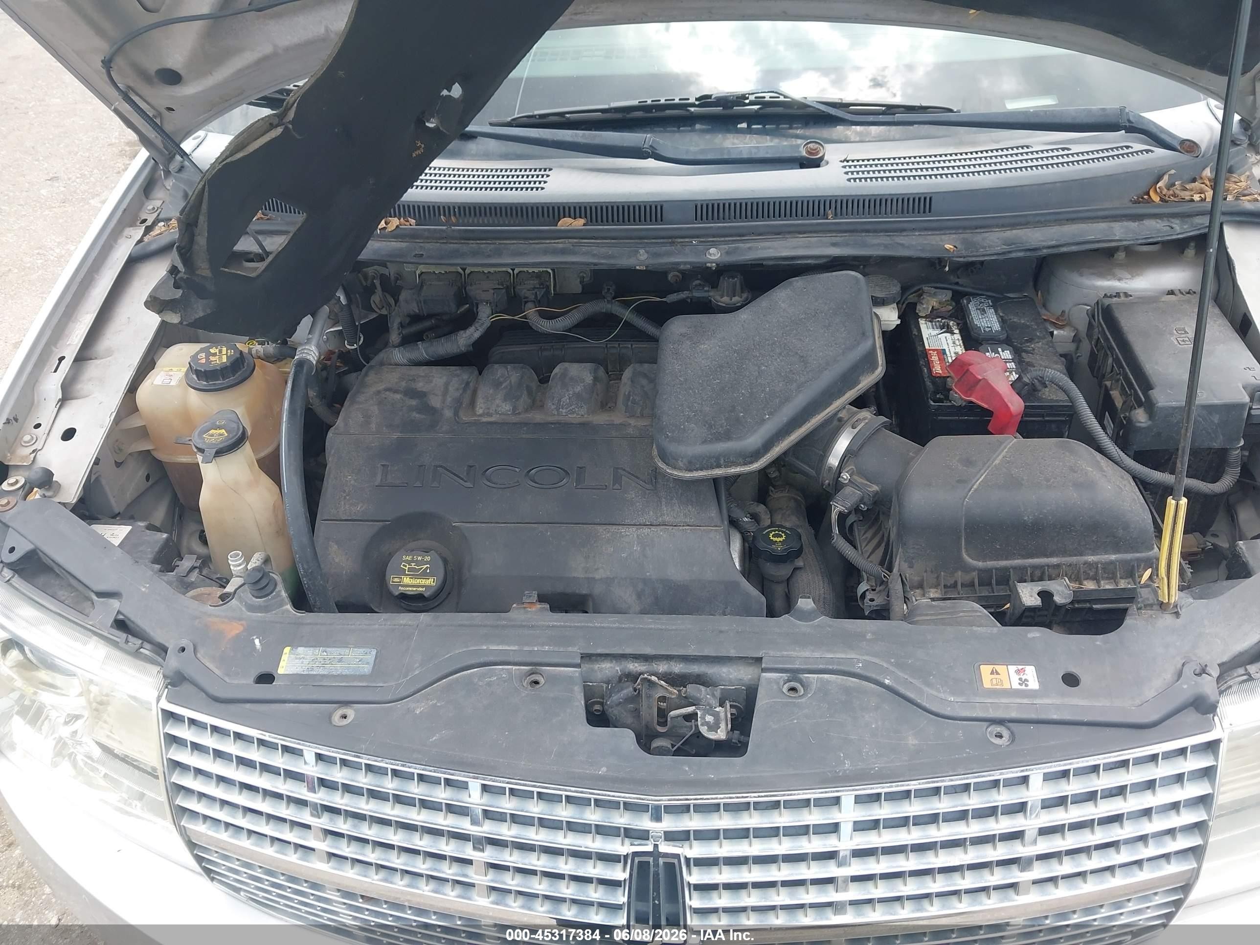 2009 Lincoln Mkx   Серый vin: 2LMDU88C29BJ06500