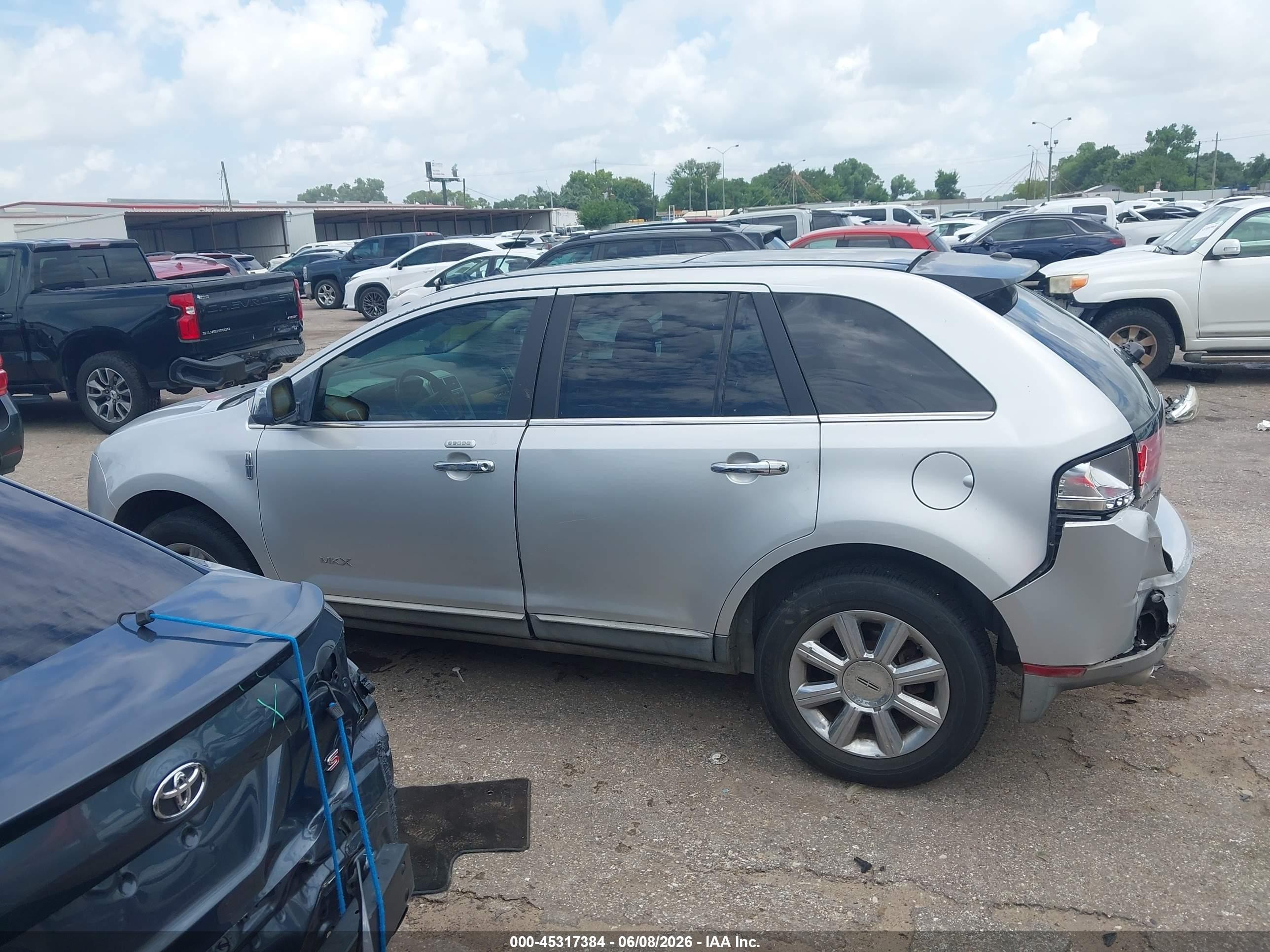 2009 Lincoln Mkx   Серый vin: 2LMDU88C29BJ06500