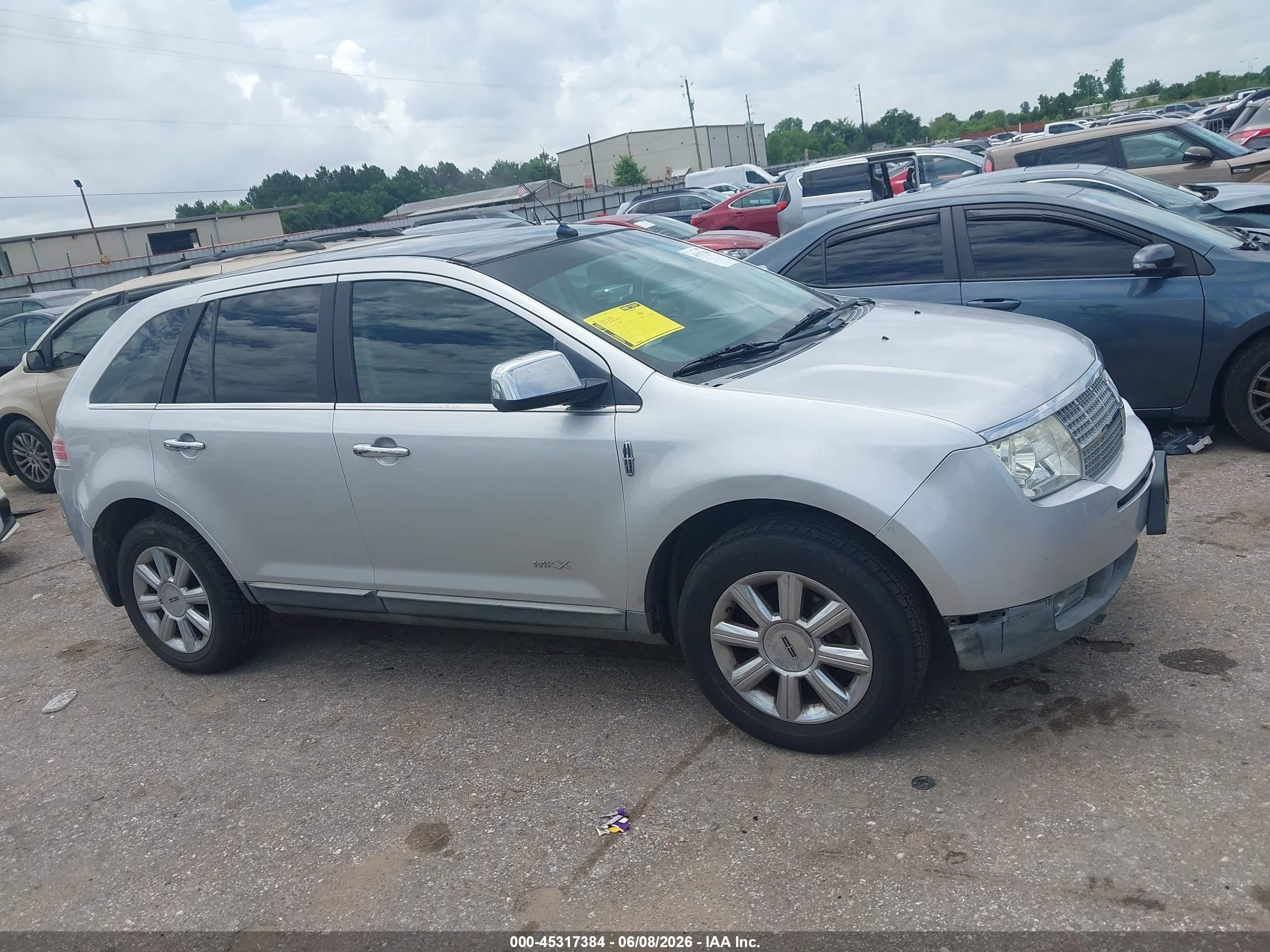 2009 Lincoln Mkx   Серый vin: 2LMDU88C29BJ06500