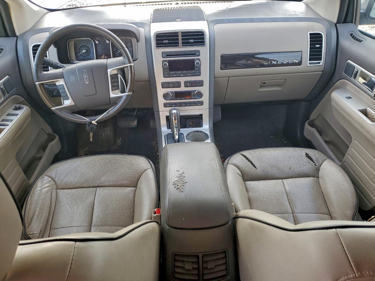 2009 Lincoln Mkx White vin: 2LMDU88C29BJ13284