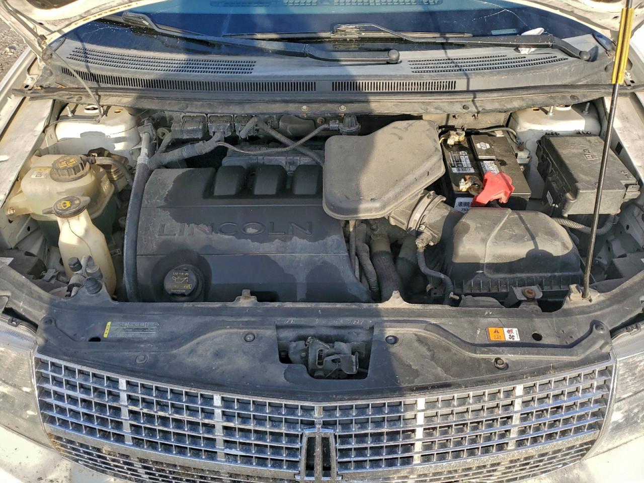 2009 Lincoln Mkx White vin: 2LMDU88C29BJ13284