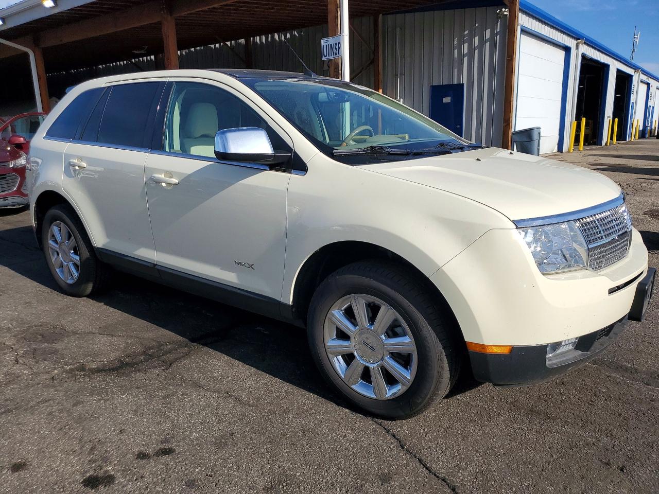 2007 Lincoln Mkx Cream vin: 2LMDU88C37BJ14974