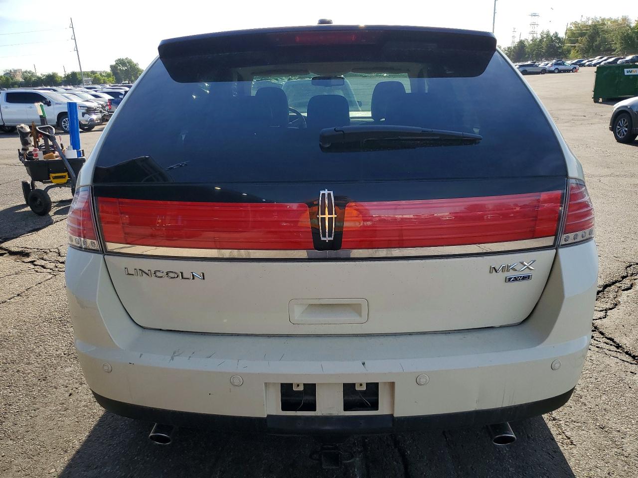 2007 Lincoln Mkx Cream vin: 2LMDU88C37BJ14974