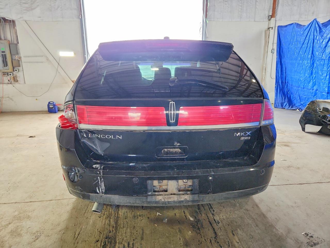 2007 Lincoln Mkx Black vin: 2LMDU88C37BJ25263