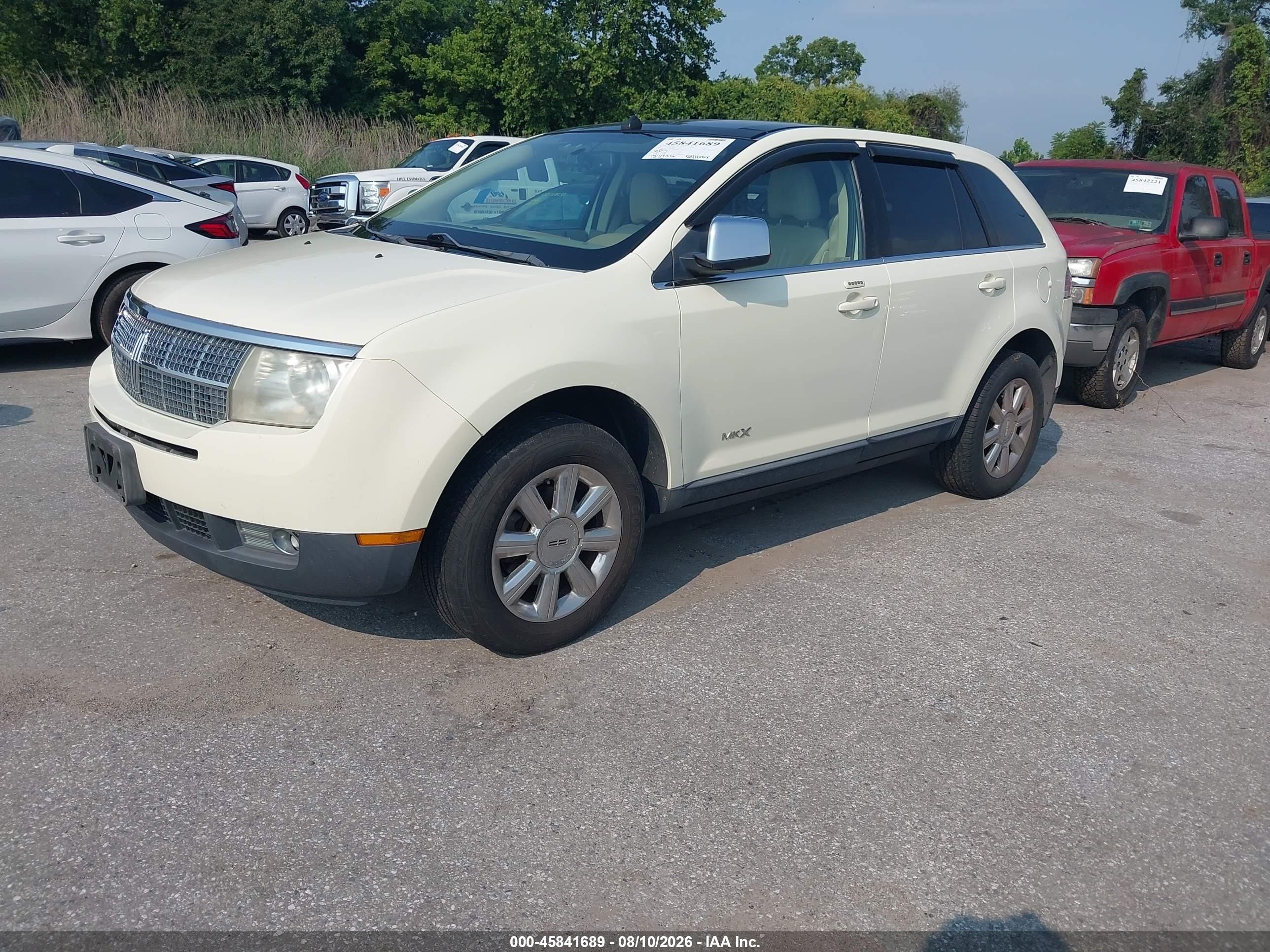 2007 Lincoln Mkx   Champagne vin: 2LMDU88C37BJ33461