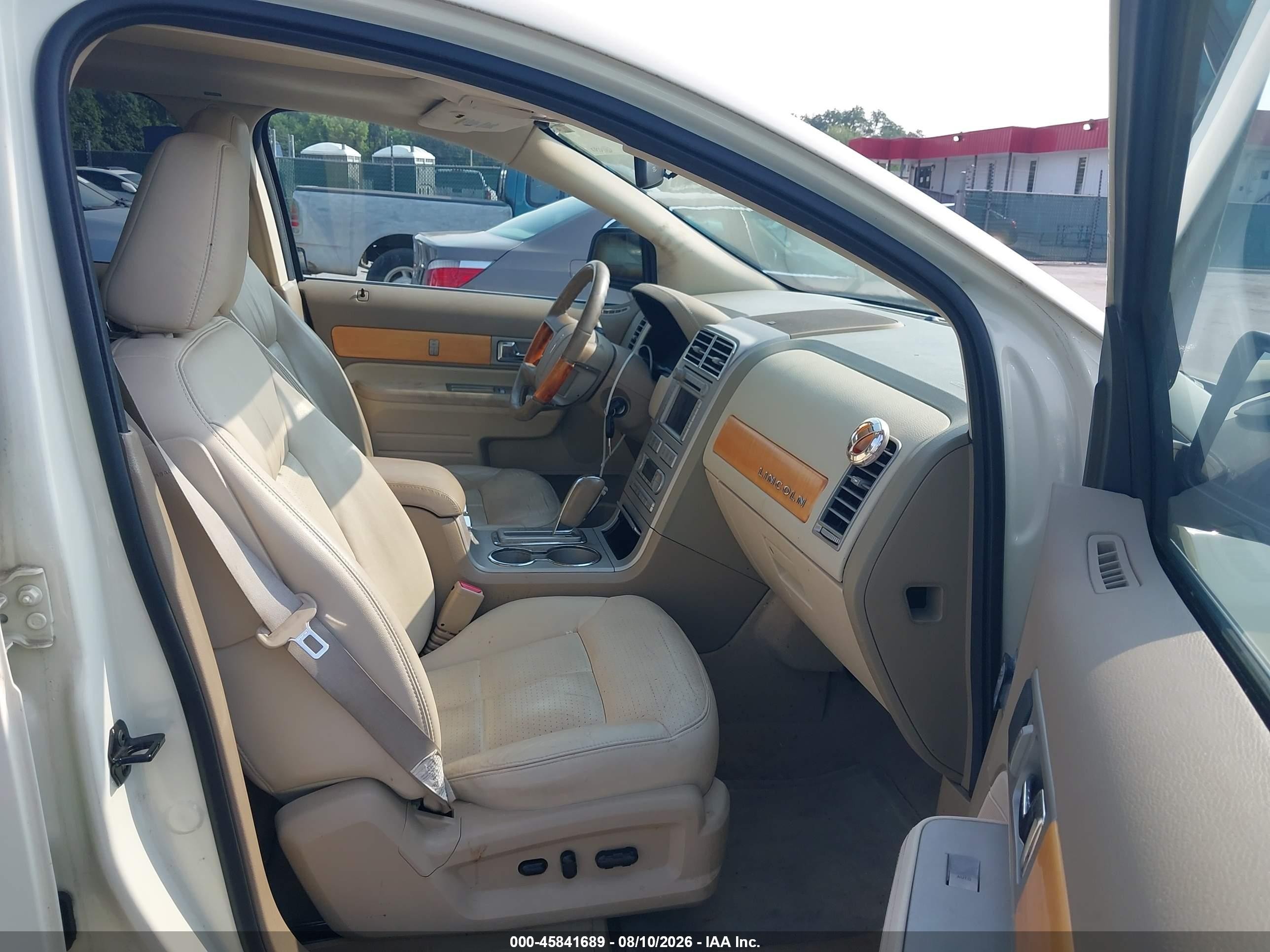 2007 Lincoln Mkx   Champagne vin: 2LMDU88C37BJ33461