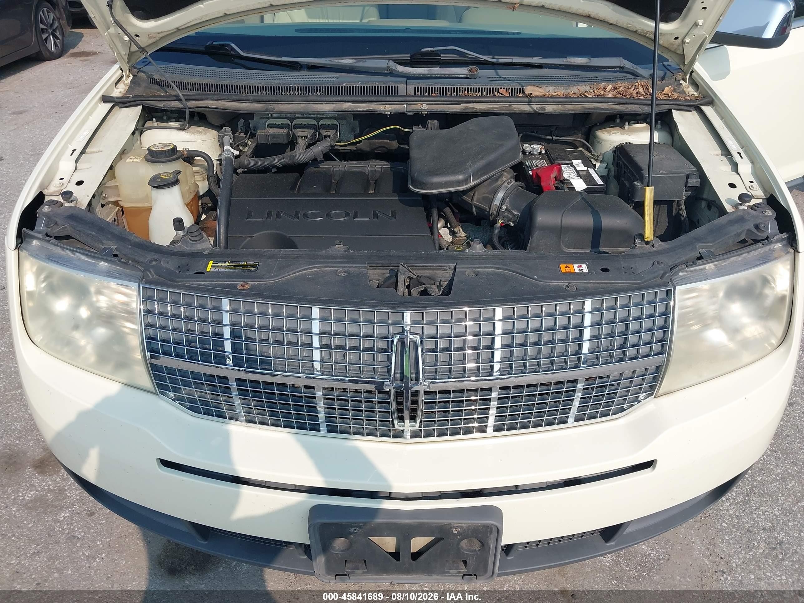 2007 Lincoln Mkx   Champagne vin: 2LMDU88C37BJ33461