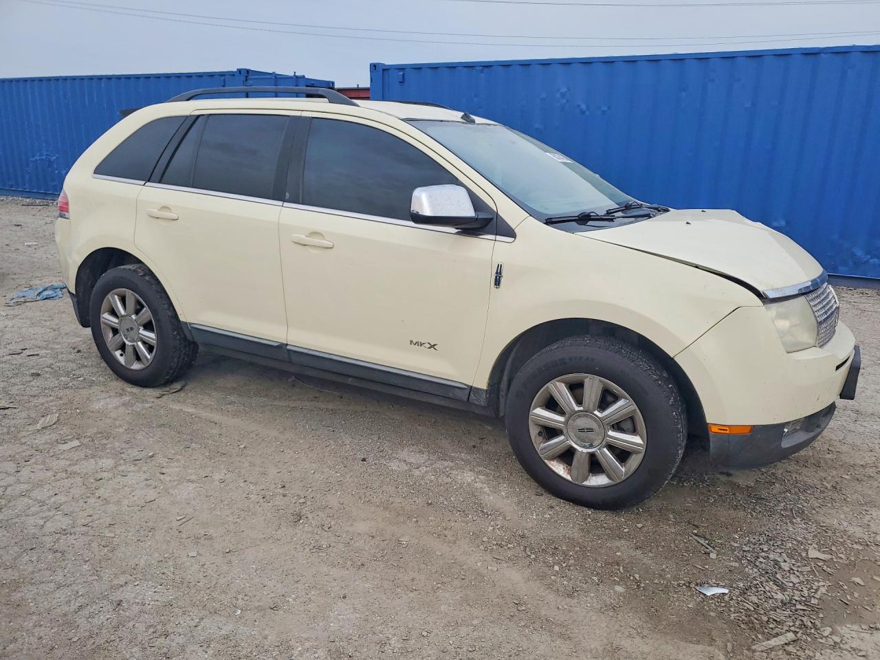2008 Lincoln Mkx Cream vin: 2LMDU88C38BJ07380