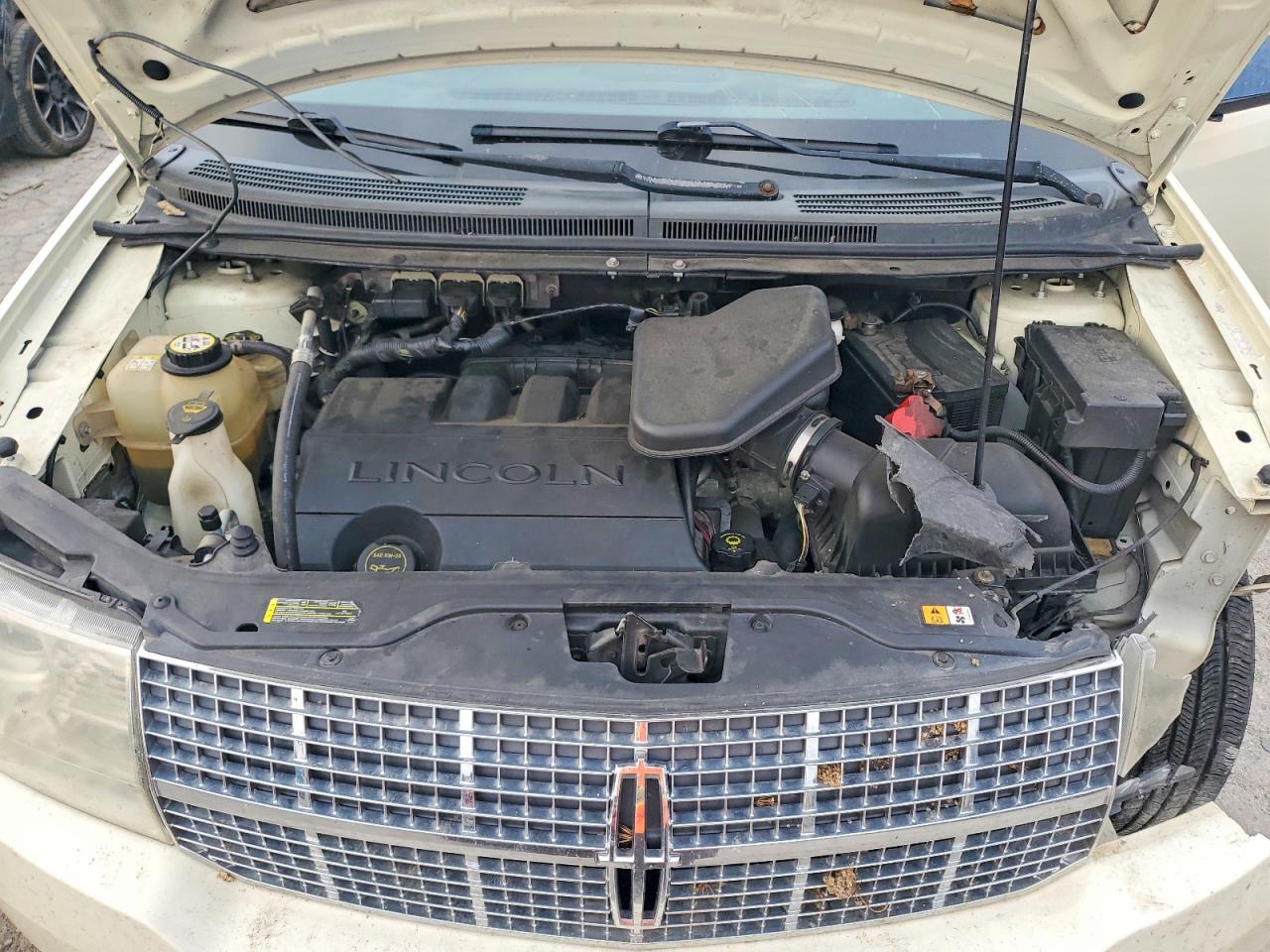 2008 Lincoln Mkx Cream vin: 2LMDU88C38BJ07380