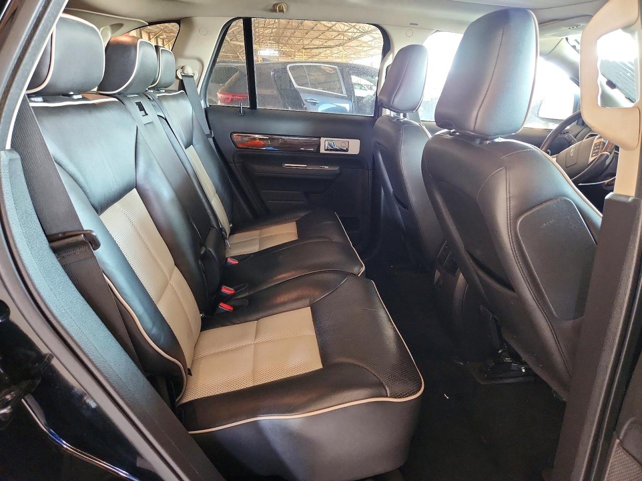 2008 Lincoln Mkx Black vin: 2LMDU88C38BJ11414