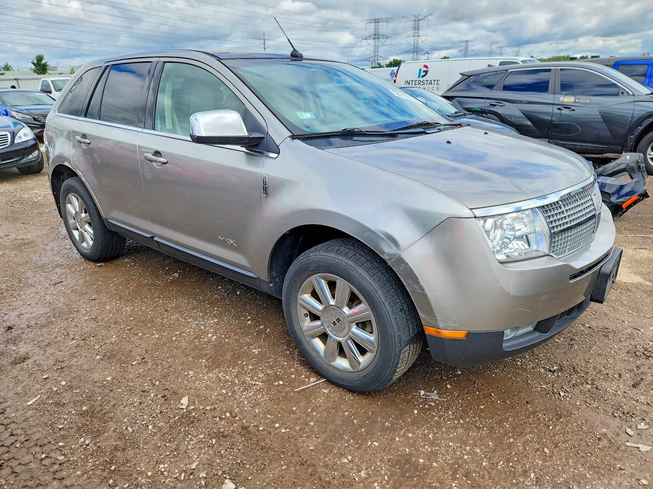 2008 Lincoln Mkx Silver vin: 2LMDU88C38BJ29346