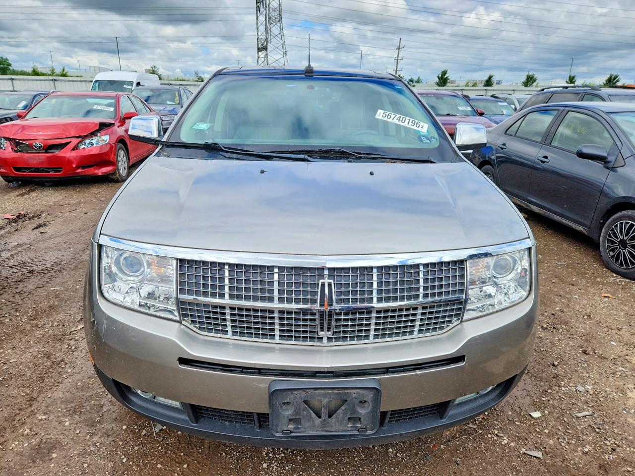 2008 Lincoln Mkx Silver vin: 2LMDU88C38BJ29346