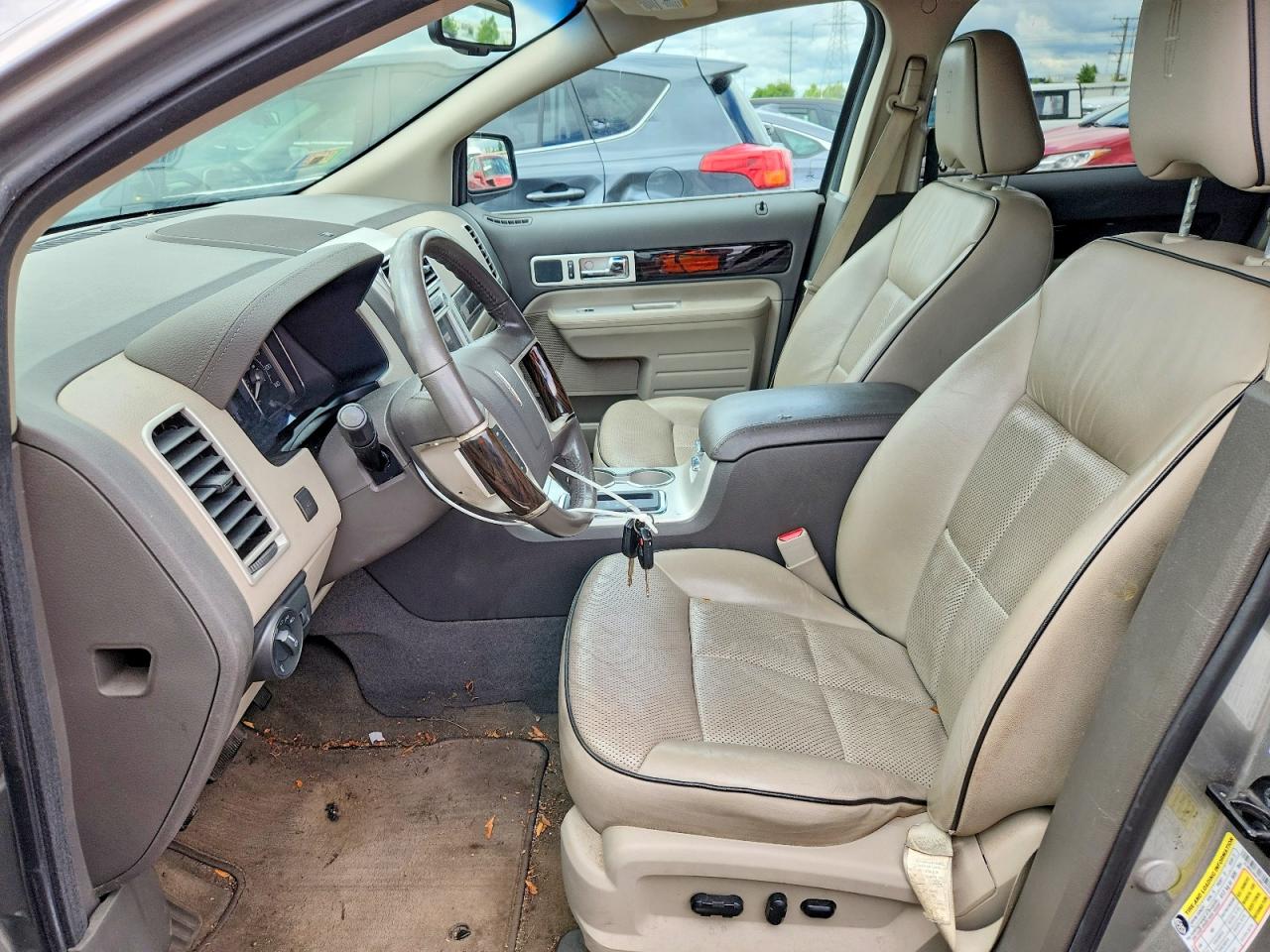 2008 Lincoln Mkx Silver vin: 2LMDU88C38BJ29346