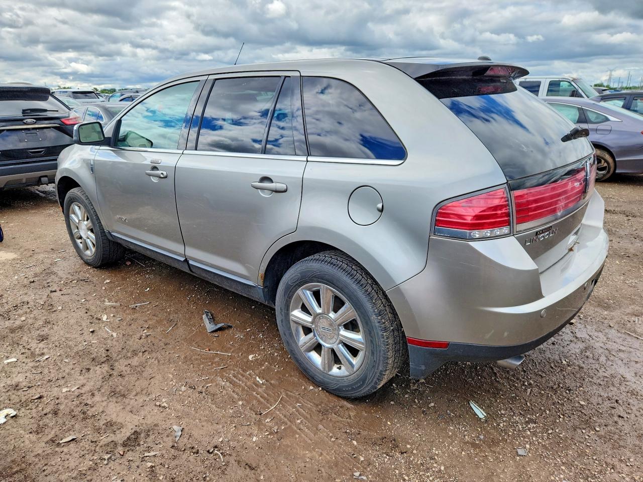 2008 Lincoln Mkx Silver vin: 2LMDU88C38BJ29346