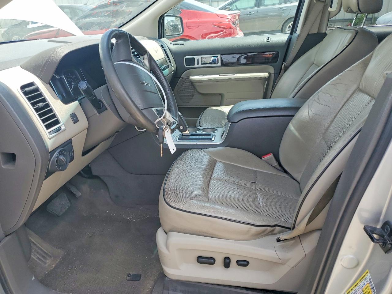 2009 Lincoln Mkx Серебряный vin: 2LMDU88C39BJ01922