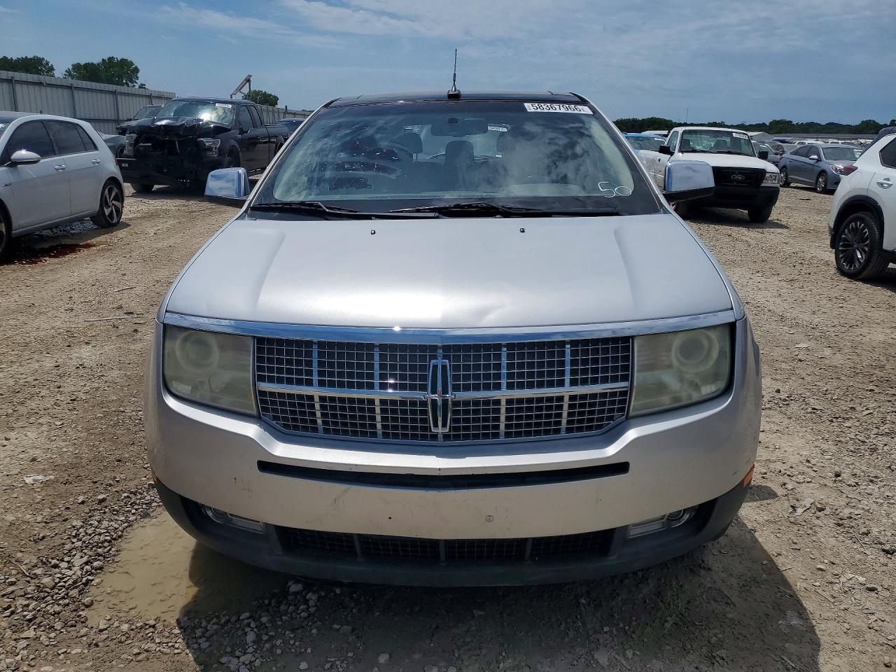 2009 Lincoln Mkx Серебряный vin: 2LMDU88C39BJ01922